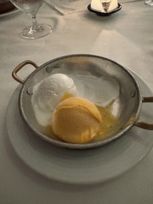 Sorbet - coconut & mango   at Sails in Naples