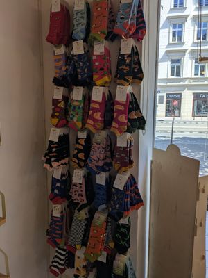 Short socks at KABAK in Krakow