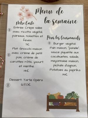 😋😋😋  at Le Rouge-gorge Restaurant in Menton