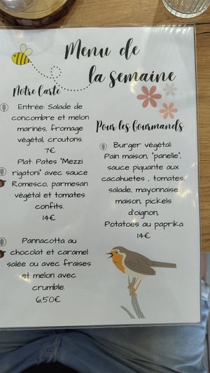  at Le Rouge-gorge Restaurant in Menton