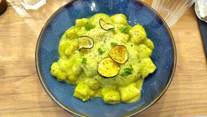  at Le Rouge-gorge Restaurant in Menton