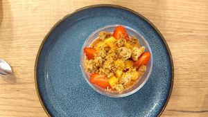  at Le Rouge-gorge Restaurant in Menton