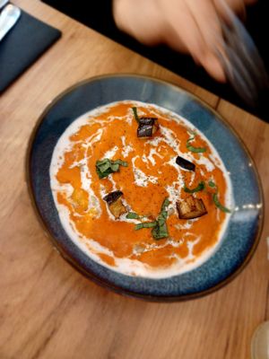 Risotto at Le Rouge-gorge Restaurant in Menton