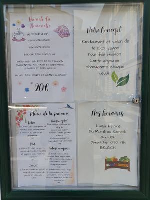  at Le Rouge-gorge Restaurant in Menton