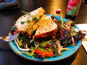 Grillad macka at Nomi the Karakal in Malmo