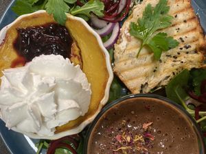 Brunch plate, avalible on SAT & SUNDAYS   at Nomi the Karakal in Malmo