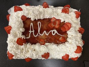 Customized cake 🎂   at Nomi the Karakal in Malmo