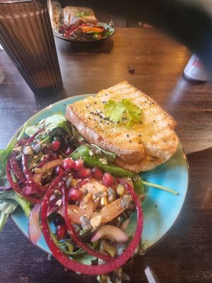 Grilled sandwich at Nomi the Karakal in Malmo