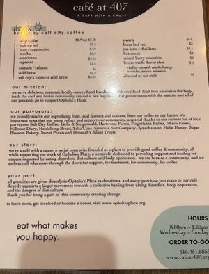   at Cafe at 407 in Liverpool