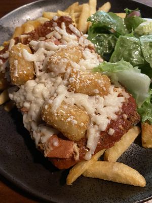 Potato gems on top was a nice touch at Cornish Arms in Brunswick