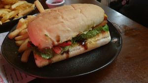 Vegan Steak Sandwich at Cornish Arms in Brunswick