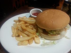 Mac Daddy - a vegan Big Mac at Cornish Arms in Brunswick