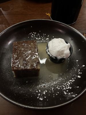 Sticky date pudding (VGO)  at Cornish Arms in Brunswick