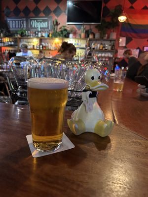 My tab Duck  at Cornish Arms in Brunswick