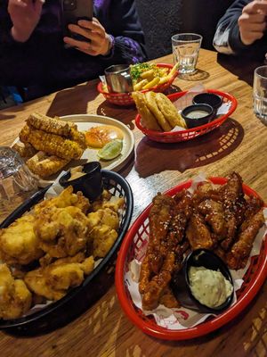 A selection of vegan entrees at Cornish Arms in Brunswick