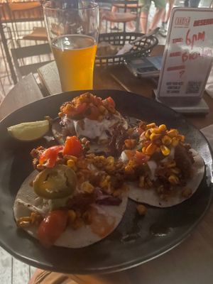 Fable mushroom tacos at Cornish Arms in Brunswick