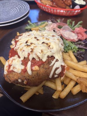 Potato cake Parma   at Cornish Arms in Brunswick