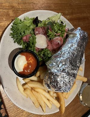 Souvlaki   at Cornish Arms in Brunswick