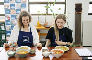 Lunch time at I Love Hansik 아이러브한식 in Busan