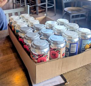 They have 6 packs to go! at Riff Raff Brewing Company in Pagosa Springs