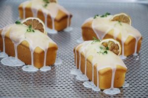 Lemon dessert at Janggogae 1987 in Busan