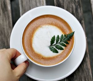 Vegan oat latte at Janggogae 1987 in Busan