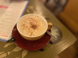 Oat chai latte - Muro Lounge, Hexham  at Muro Lounge in Hexham