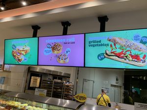 Falafel and hummus    at BRU - Panos - A Gates in Brussels