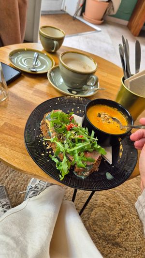 Soup at Nöje   in Brussels