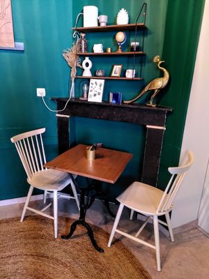 Eat-in space at Nöje   in Brussels