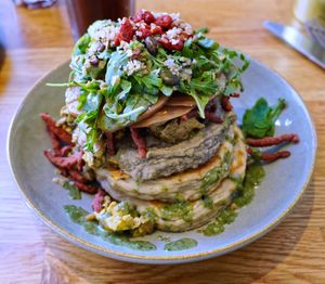 Savory Pancakes at Nöje   in Brussels