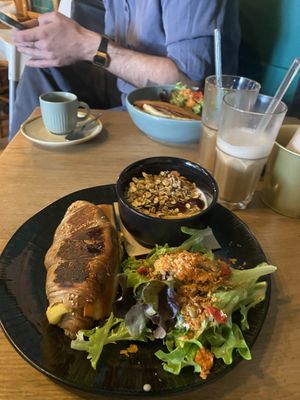 Salty croissant  at Nöje   in Brussels