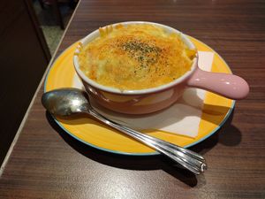 羅勒焗烤飯 at Casa Mia Cafe in New Taipei City