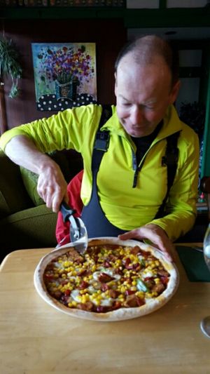 Pizza!  at Samphire Brasserie in Plymouth