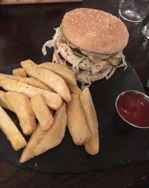   at Samphire Brasserie in Plymouth