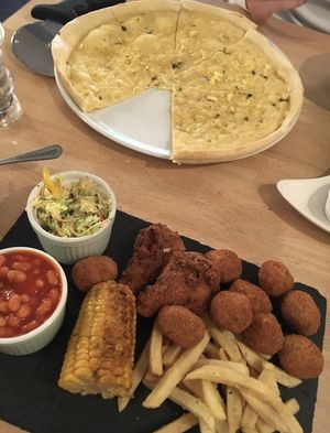   at Samphire Brasserie in Plymouth