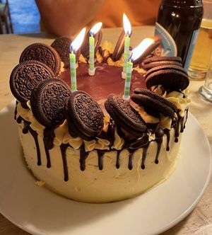 My graduation cake!   at Samphire Brasserie in Plymouth