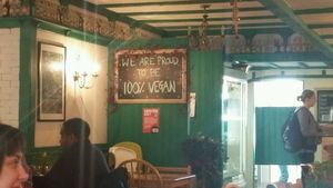 Proud to be 100% vegan  at Samphire Brasserie in Plymouth