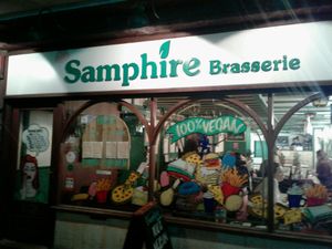 Samphire at Samphire Brasserie in Plymouth