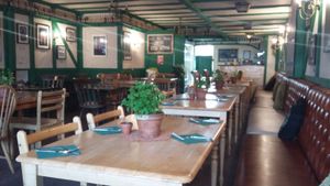 Interior of Samphire at Samphire Brasserie in Plymouth