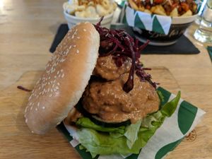 Asian burgee at Samphire Brasserie in Plymouth