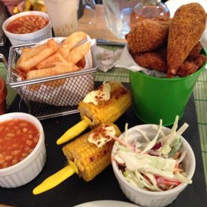 'Vegan KFC - Kruelty Free Chicken' at Samphire Brasserie in Plymouth