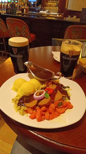 Seitan roast at Botanic House in Dublin