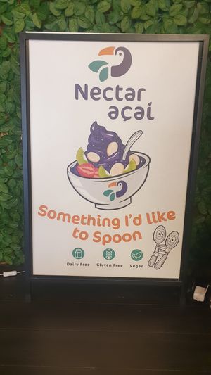 Acai yay at Sideshow Burgers in Kyneton