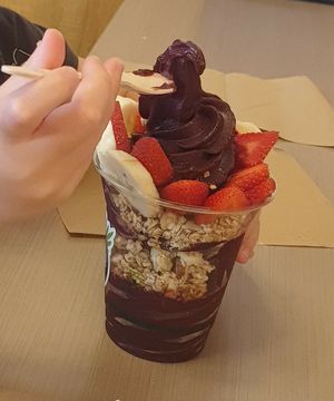 Acai at Sideshow Burgers in Kyneton