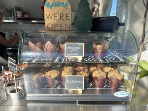 Vegan pastries  at Blue Bird Kauai in Kalaheo