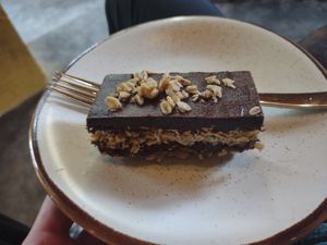 Chocolate oat bar 😋 at Fika Cafe in Hoi An
