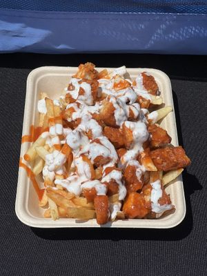 Vegan Buffalo chick’n fries  at Más Rico in Temecula