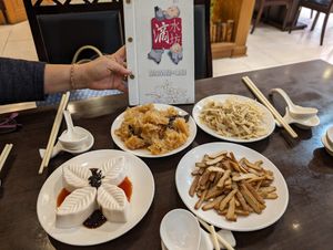 Side dishes at Fo Guang Shan Kek Lok Temple Dishuifang - 佛光山極樂寺滴水坊 in Keelung