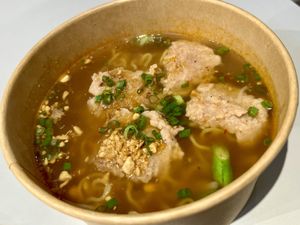 Tom yum noodles   at V Street - Emsphere in Bangkok